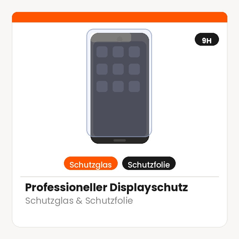 Professioneller Displayschutz für Smartphones – Schutzglas & Schutzfolie
