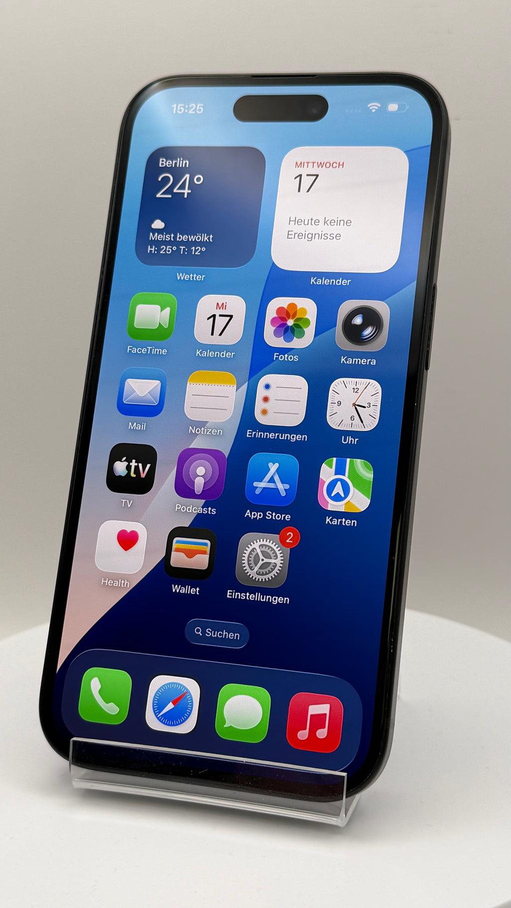 Apple iPhone 15 Pro Max 512 GB titan Schwarz